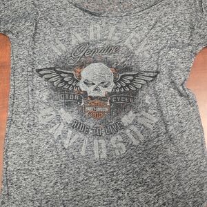 Harley-Davidson NEW YORK CITY Gray Short Sleeve Tee